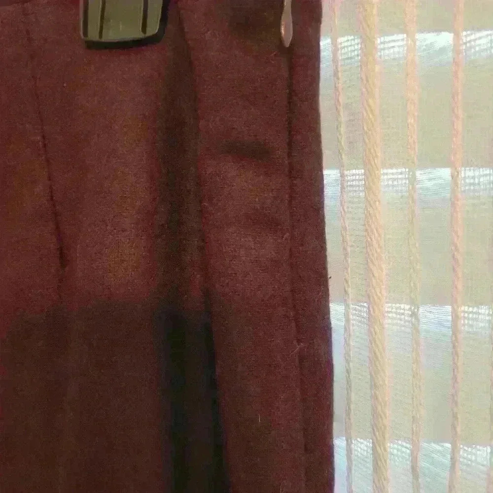 EUC wool blend silk lined womens pants, burgundy, Chadwicks of Boston, sz 8, $39 - Picture 5 of 7